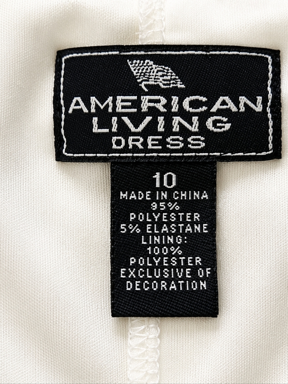 RESERVED @moonlight_kate -Ivory Long Sleeve Cocktail Dress Size 10 Wedding Guest - Picture 8 of 9